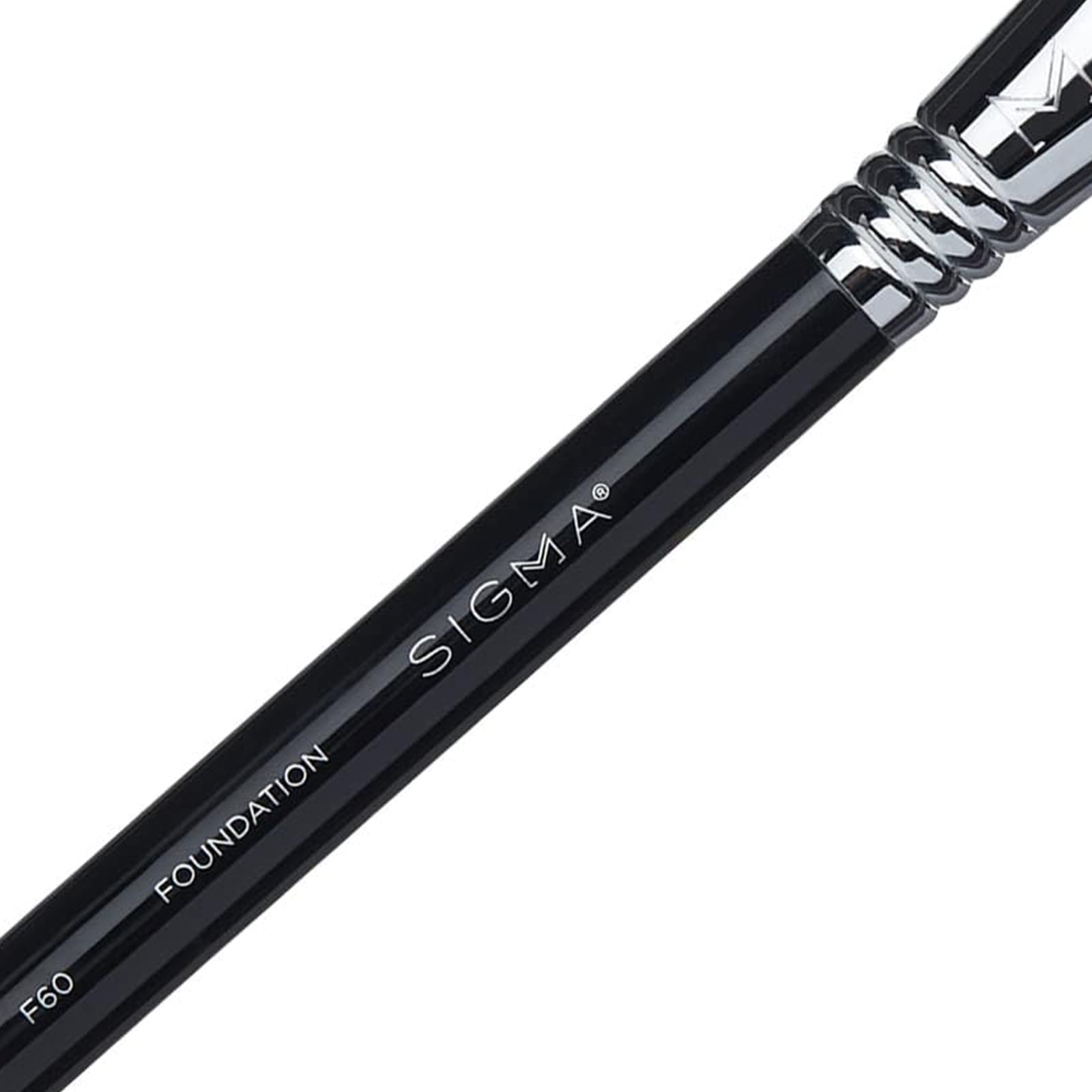 F60 Foundation Brush Black/Silver Black/Silver|1 Piece