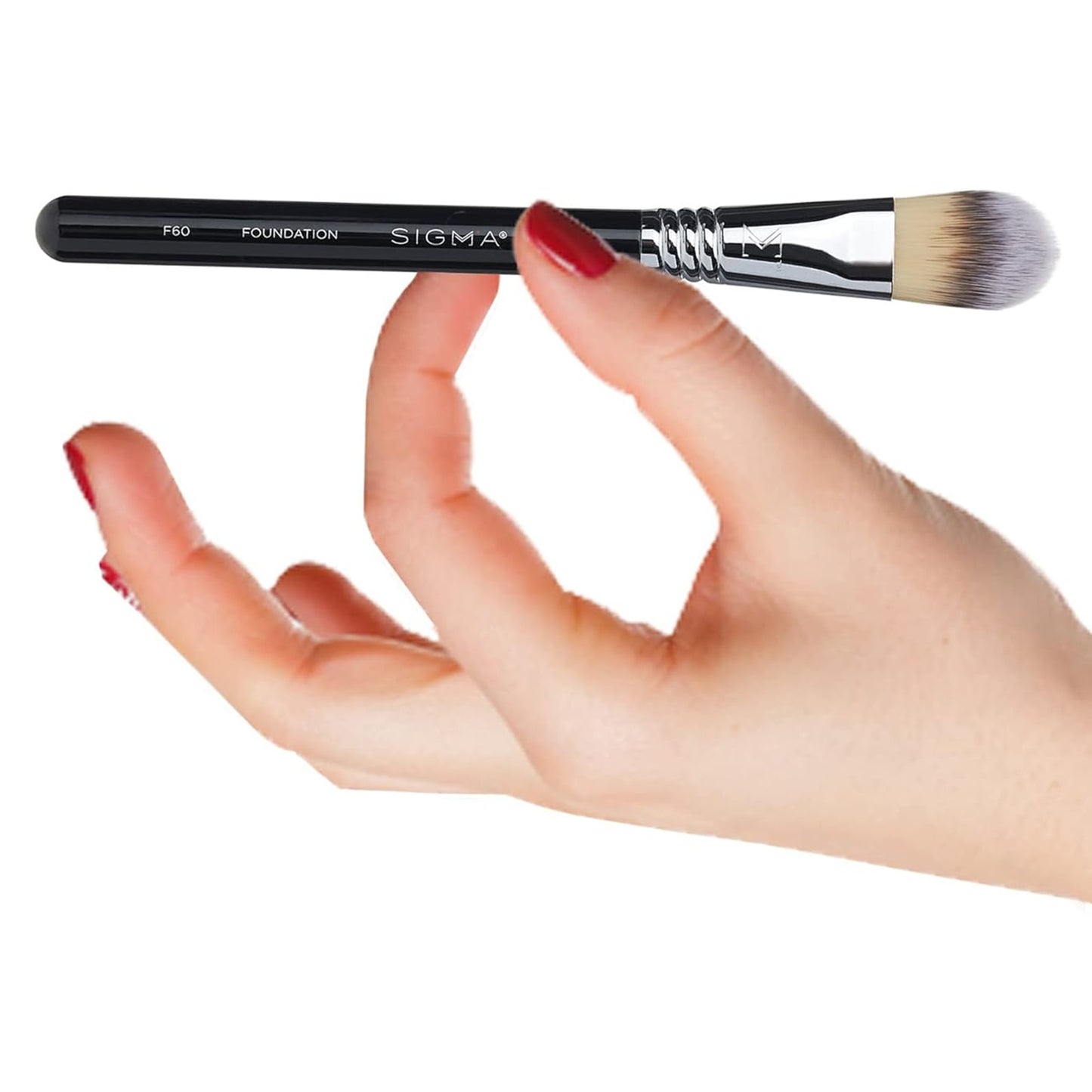 F60 Foundation Brush Black/Silver Black/Silver|1 Piece