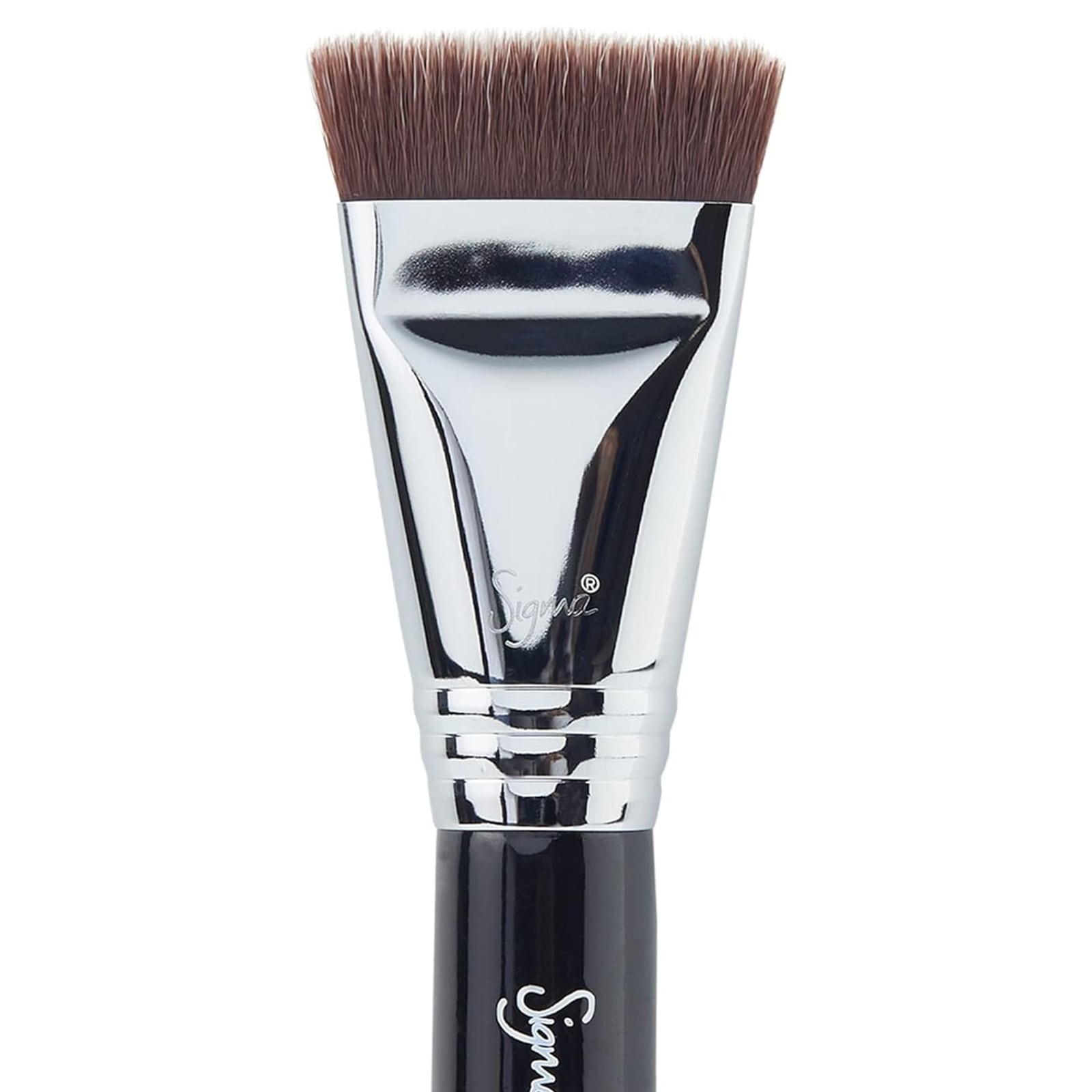 F77 Chisel and Trim Contour Brush Black/Silver Black/Silver|1 Piece