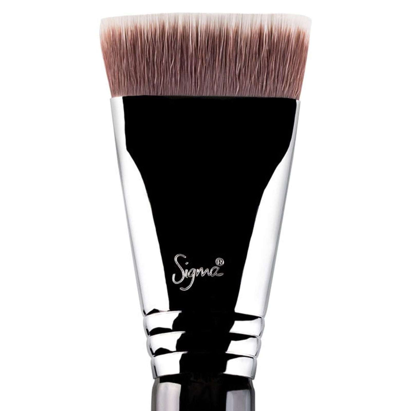 F77 Chisel and Trim Contour Brush Black/Silver Black/Silver|1 Piece