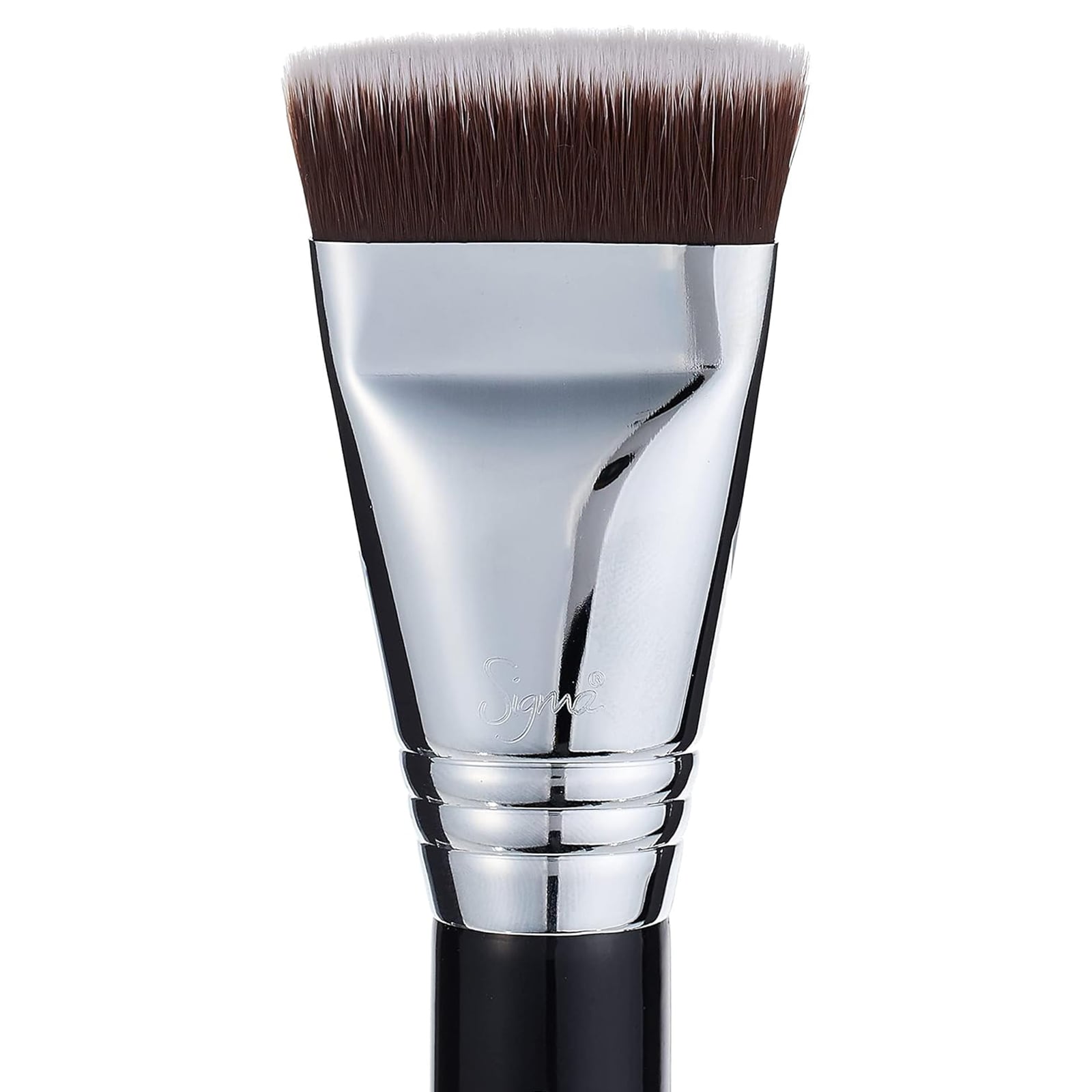 F77 Chisel and Trim Contour Brush Black/Silver Black/Silver|1 Piece