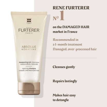 Absolue Keratine Repairing Shampoo for Damaged Hair 200ml 200ml