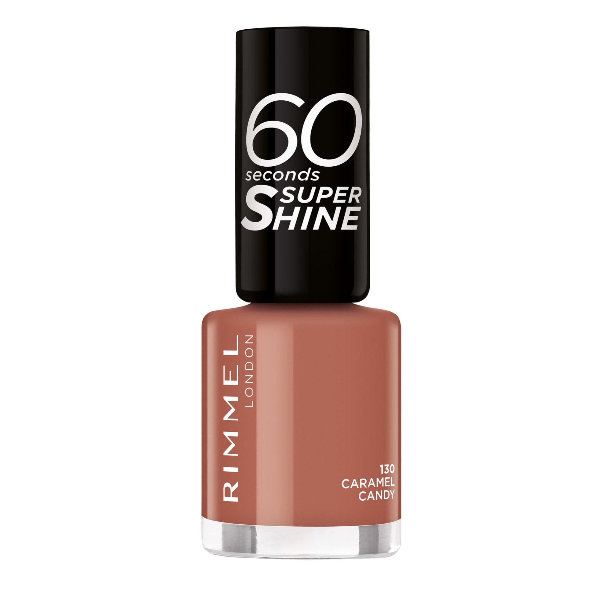 60 Seconds Super Shine Nail Polish 8ml 130 Caramel Candy|8ml