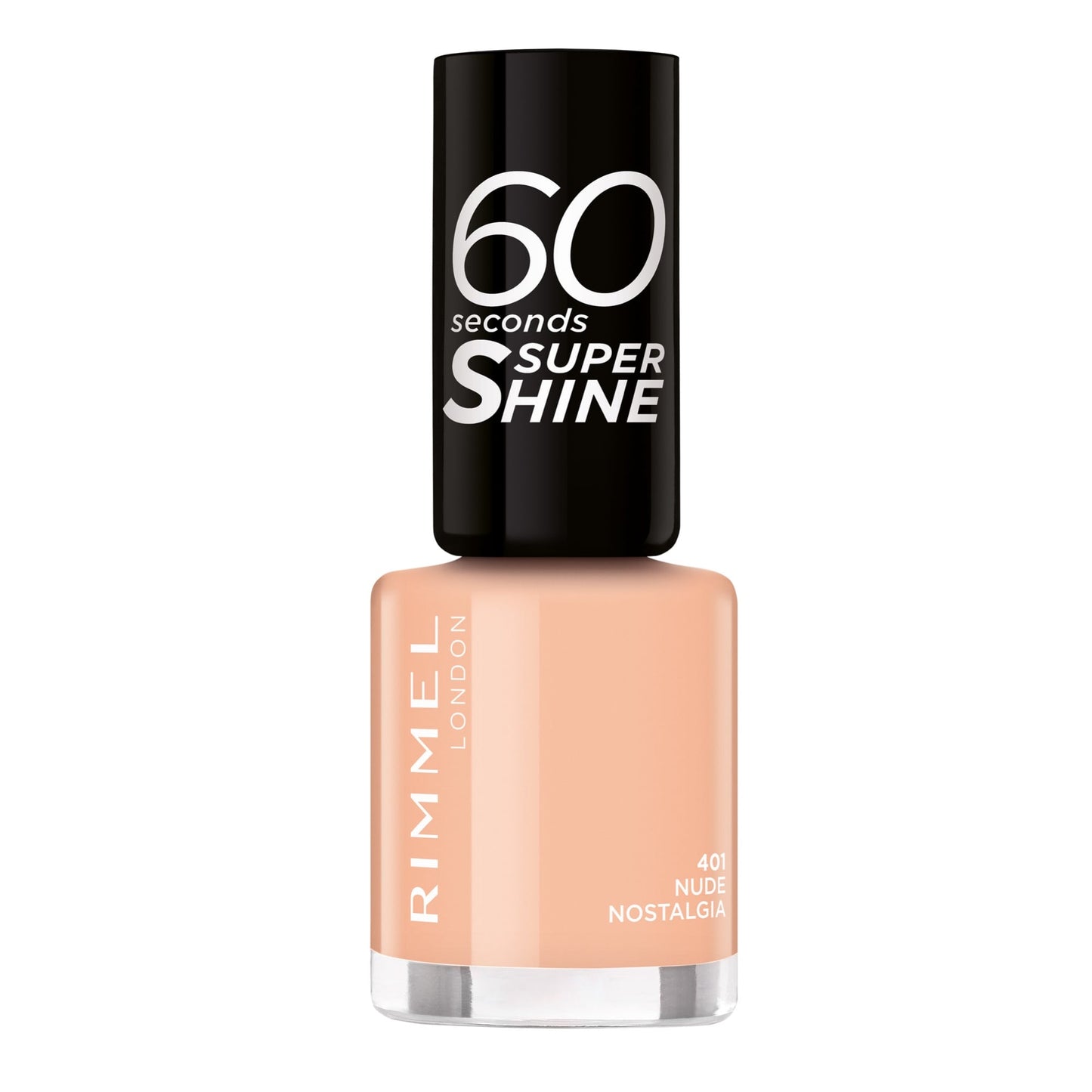 60 Seconds Super Shine Nail Polish 8ml 401 Nude Nostalgia|8ml