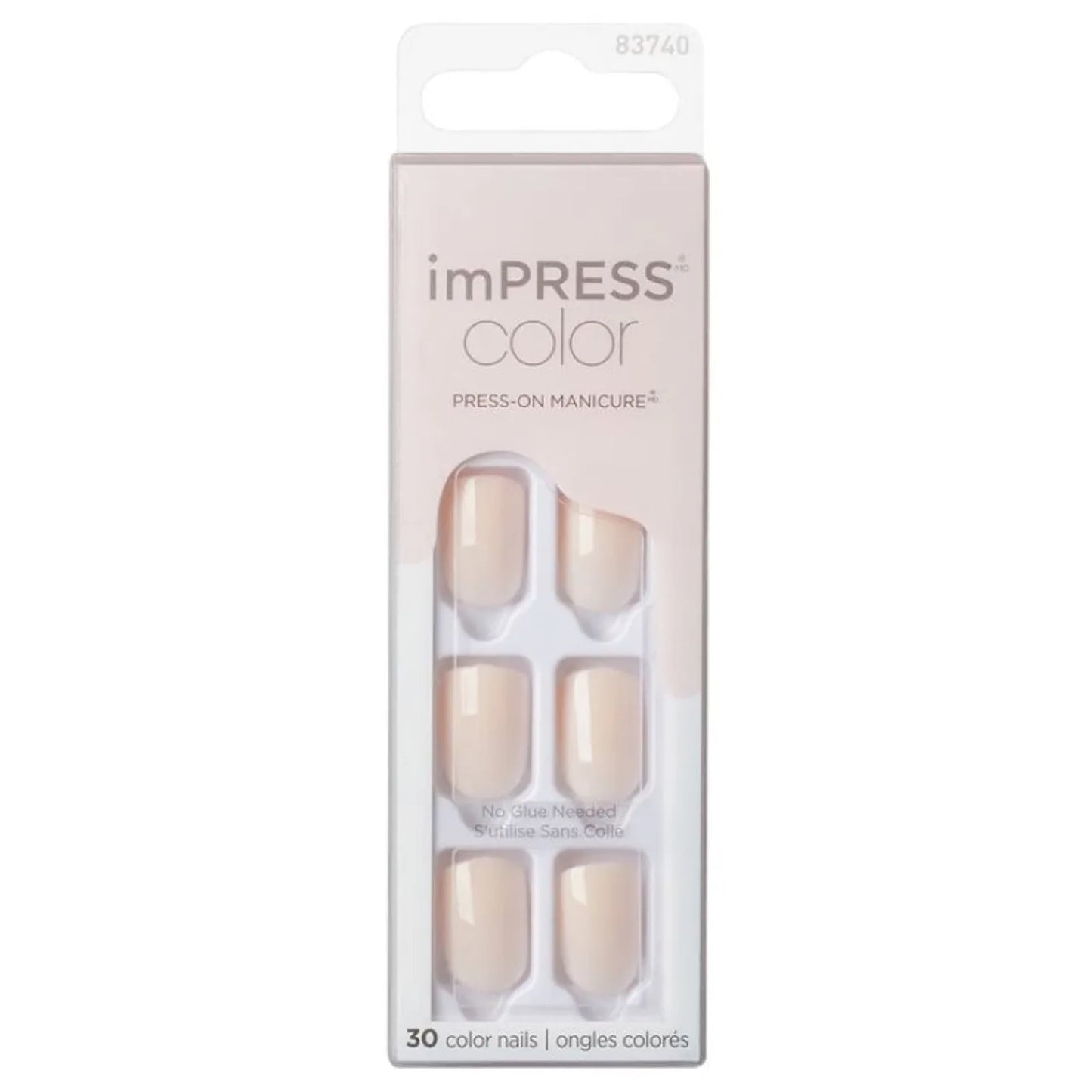 Kiss Impress Nails Color - Point Pink