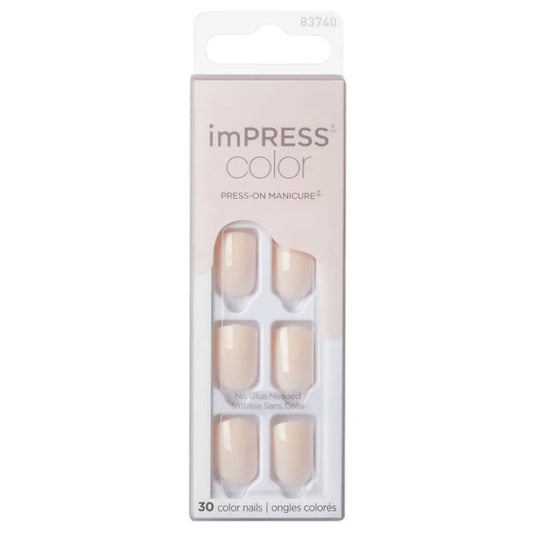 Kiss Impress Nails Color - Point Pink