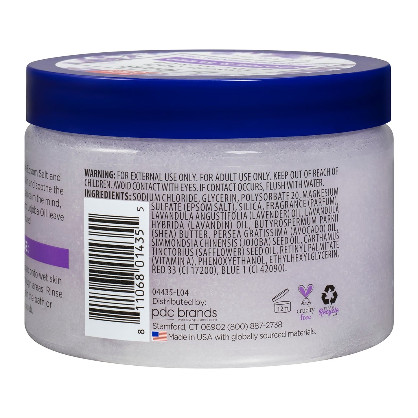 Dr Teal's Epsom Salt Body Scrub Lavender 454g