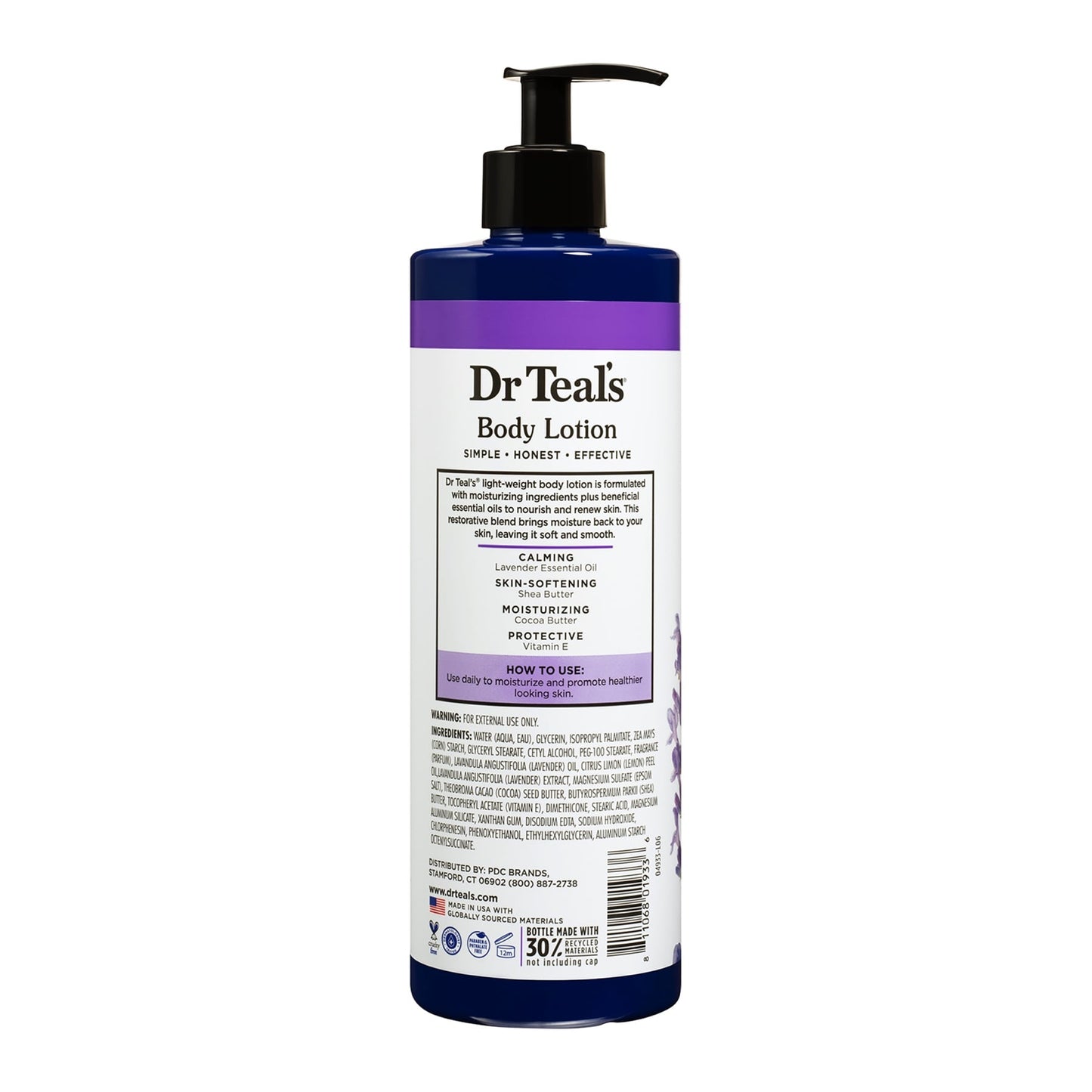 Dr Teal's Body Lotion Lavender 532 Ml