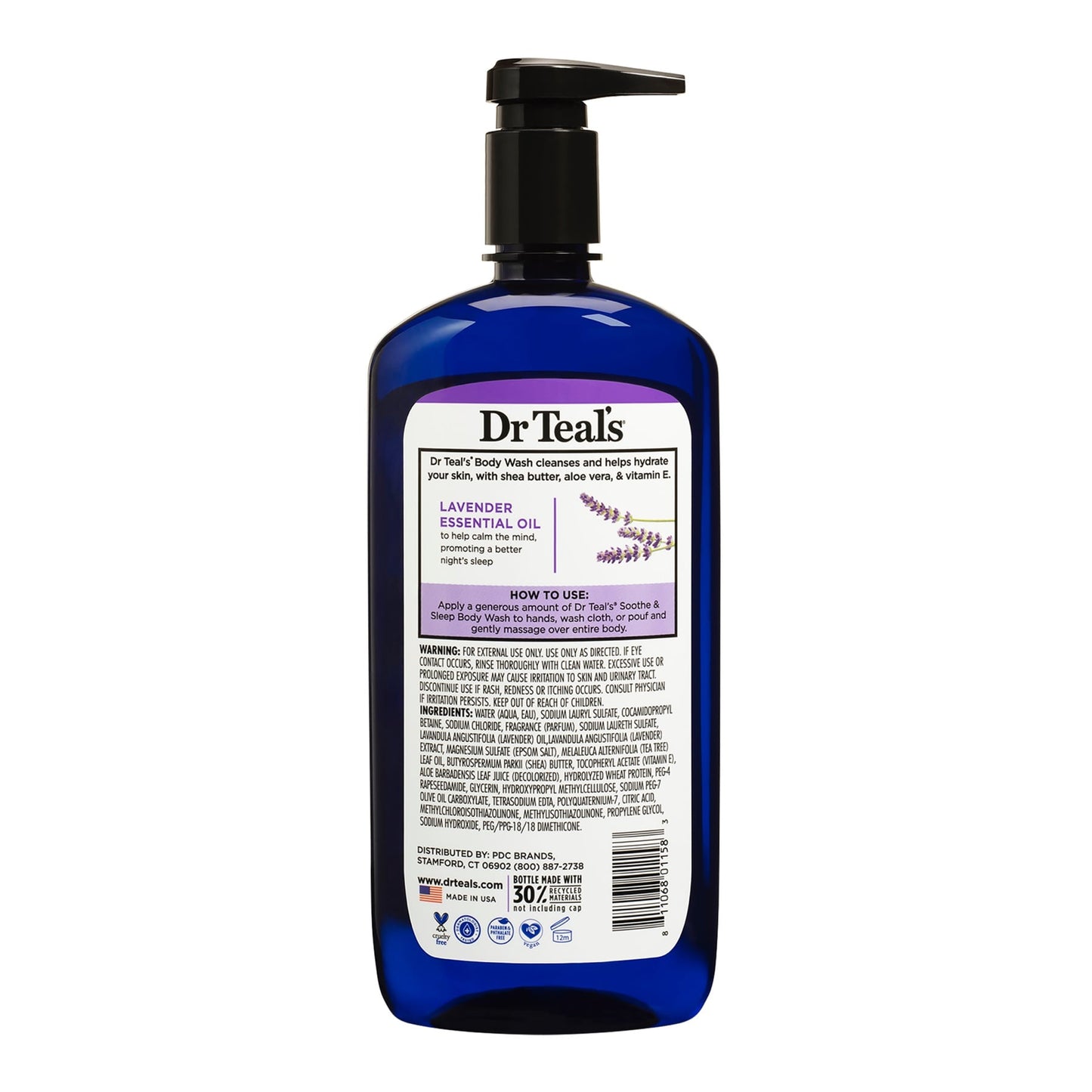 Dr Teal's Epsom Eucalyptus Salt Body Wash 710ml