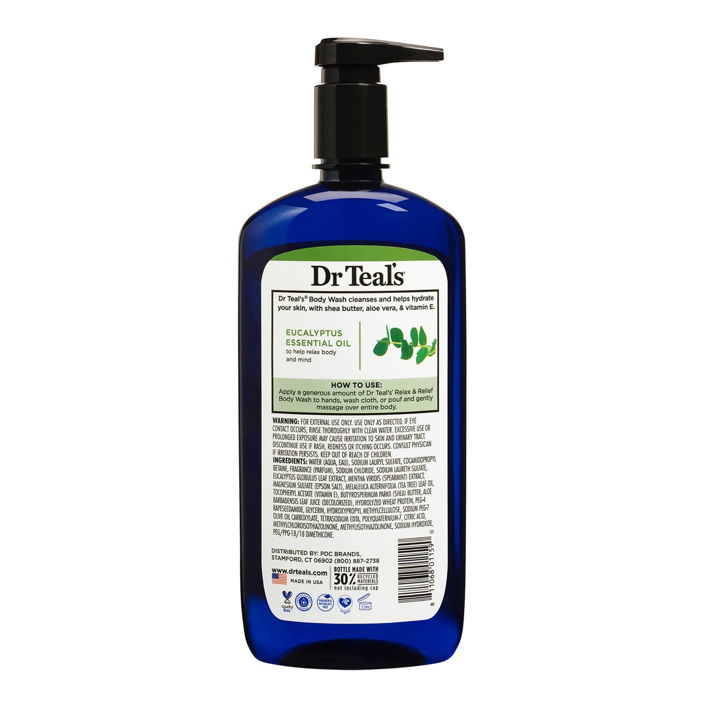 Dr Teal's Epsom Lavender Salt Body Wash 710ml