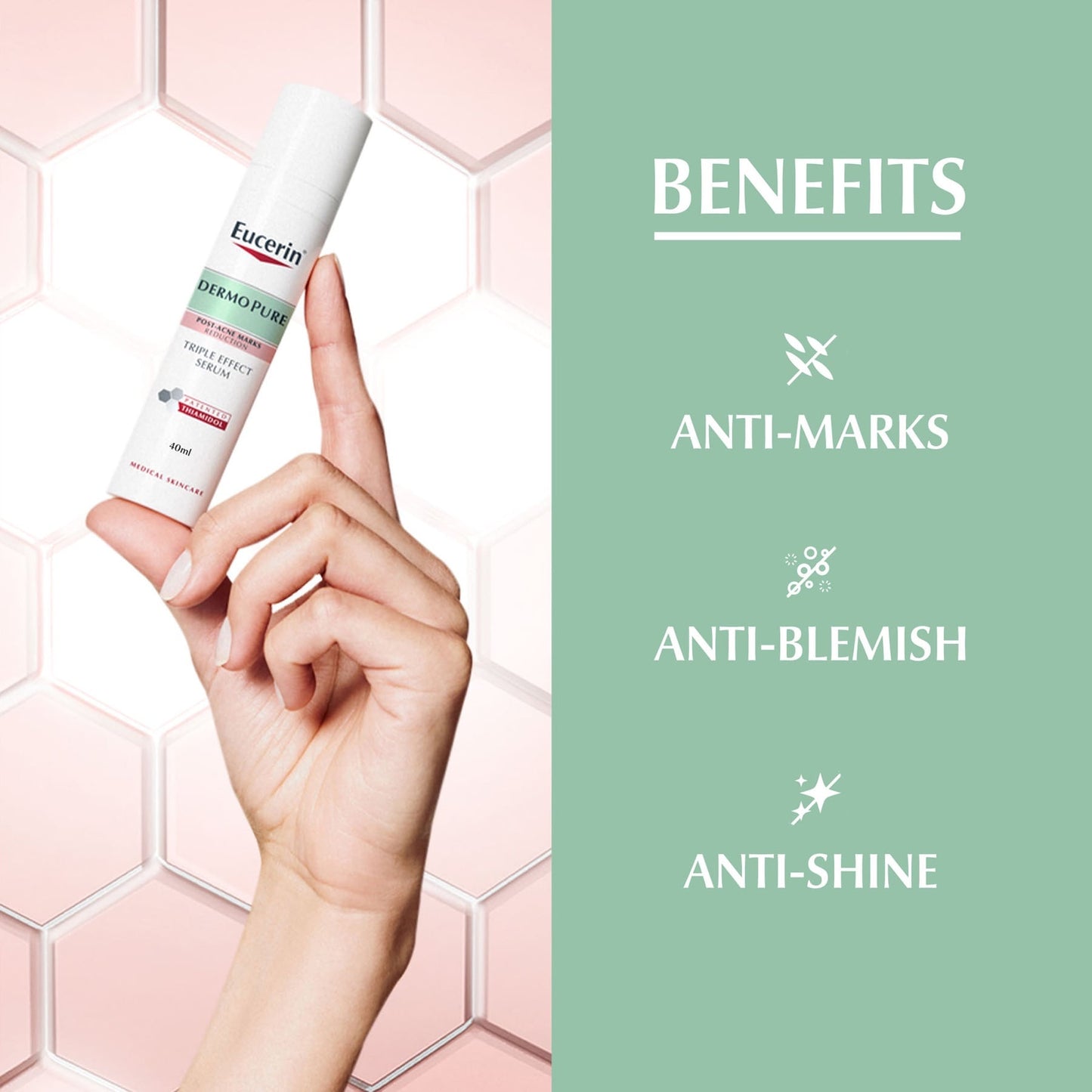 Eucerin Dermopurifyer Triple Effect Serum With Thiamidol 40ml