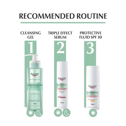 Eucerin Dermopurifyer Protective UV Fluid SPF30 50ml