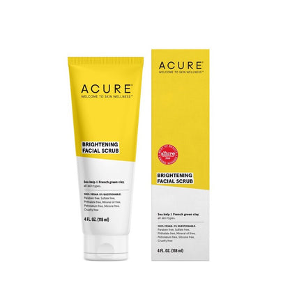 Acure Brightening Facial Scrub 118ml