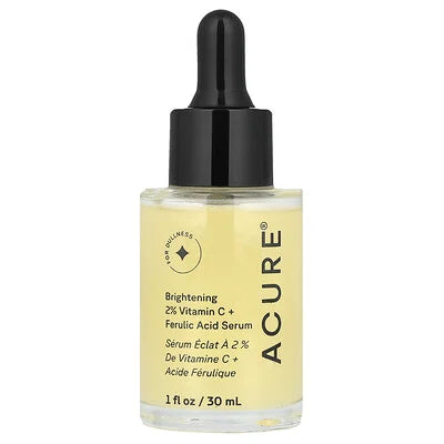 Acure Brightening Vitamin C & Ferulic Acid Oil Free Serum 30ml