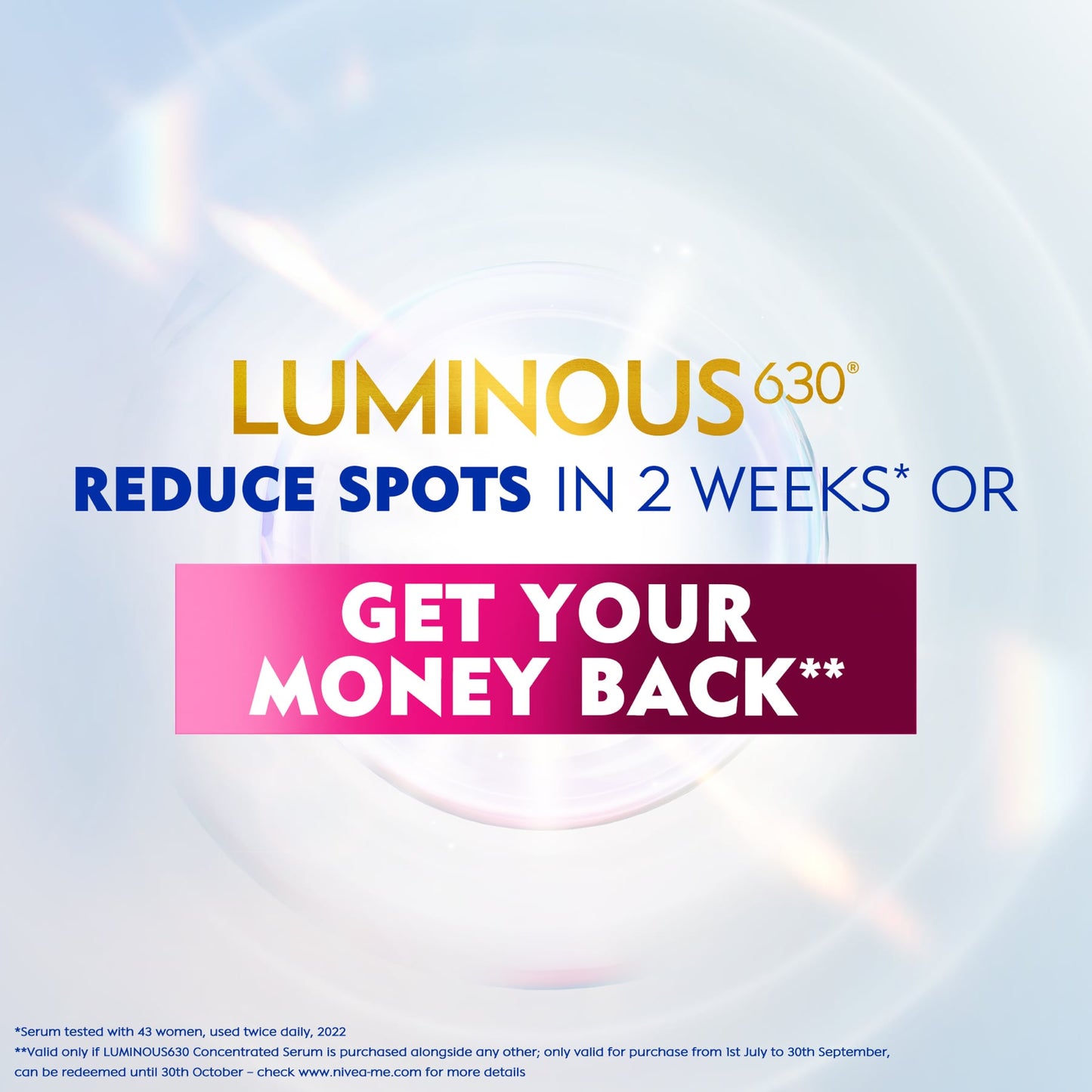 Nivea Luminous 630 Even Glow Eye Serum 15ml