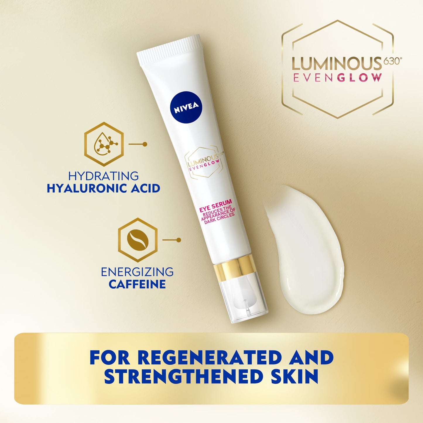 Nivea Luminous 630 Even Glow Eye Serum 15ml