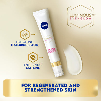 Nivea Luminous 630 Even Glow Eye Serum 15ml