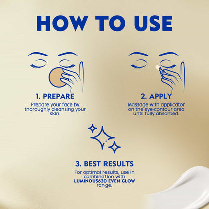 Nivea Luminous 630 Even Glow Eye Serum 15ml