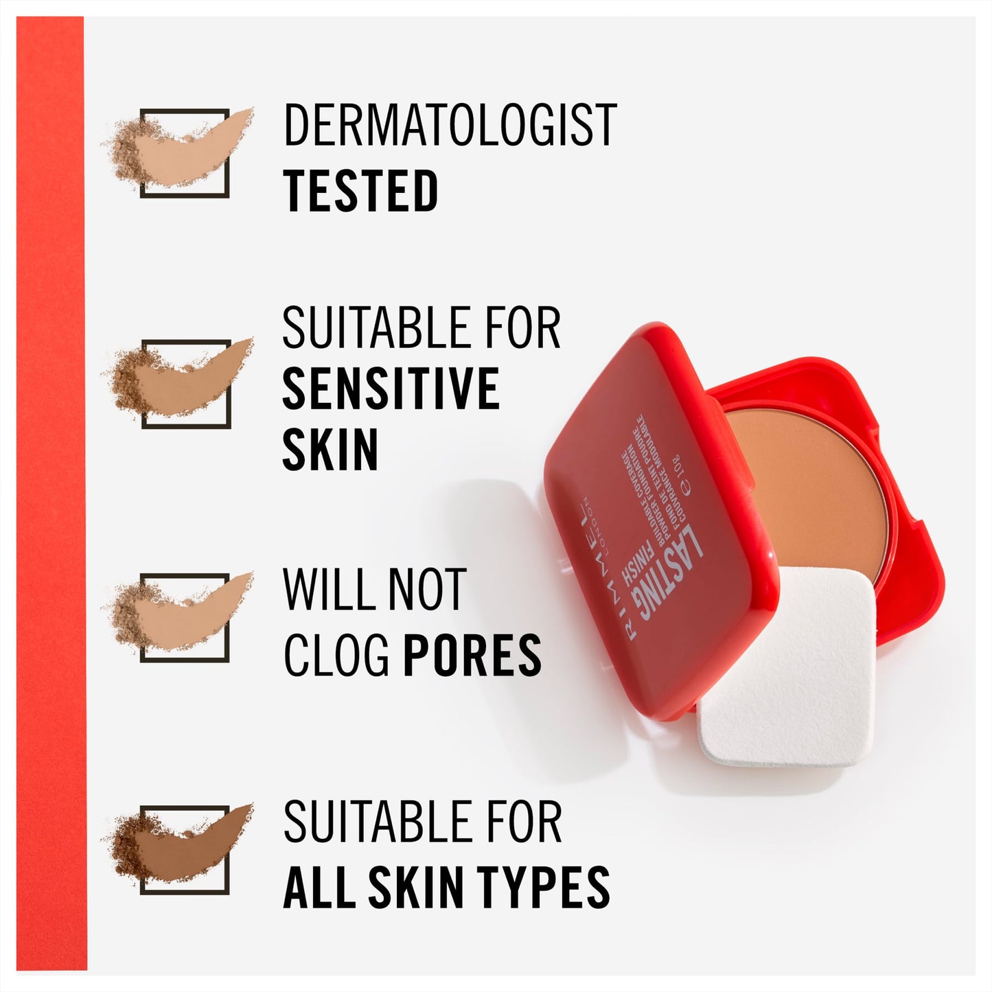 Rimmel Lasting Finish Compact Foundation 10g