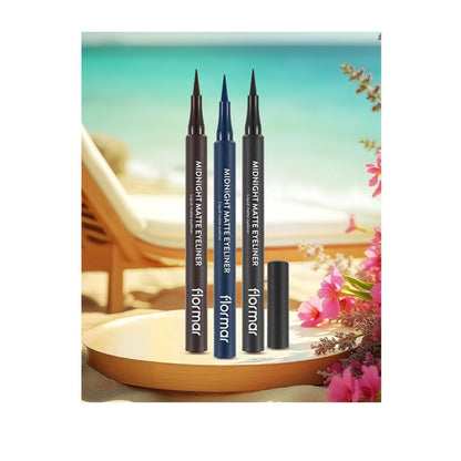 Flormar Midnight Matte Eyeliner Black