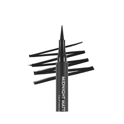 Flormar Midnight Matte Eyeliner Black