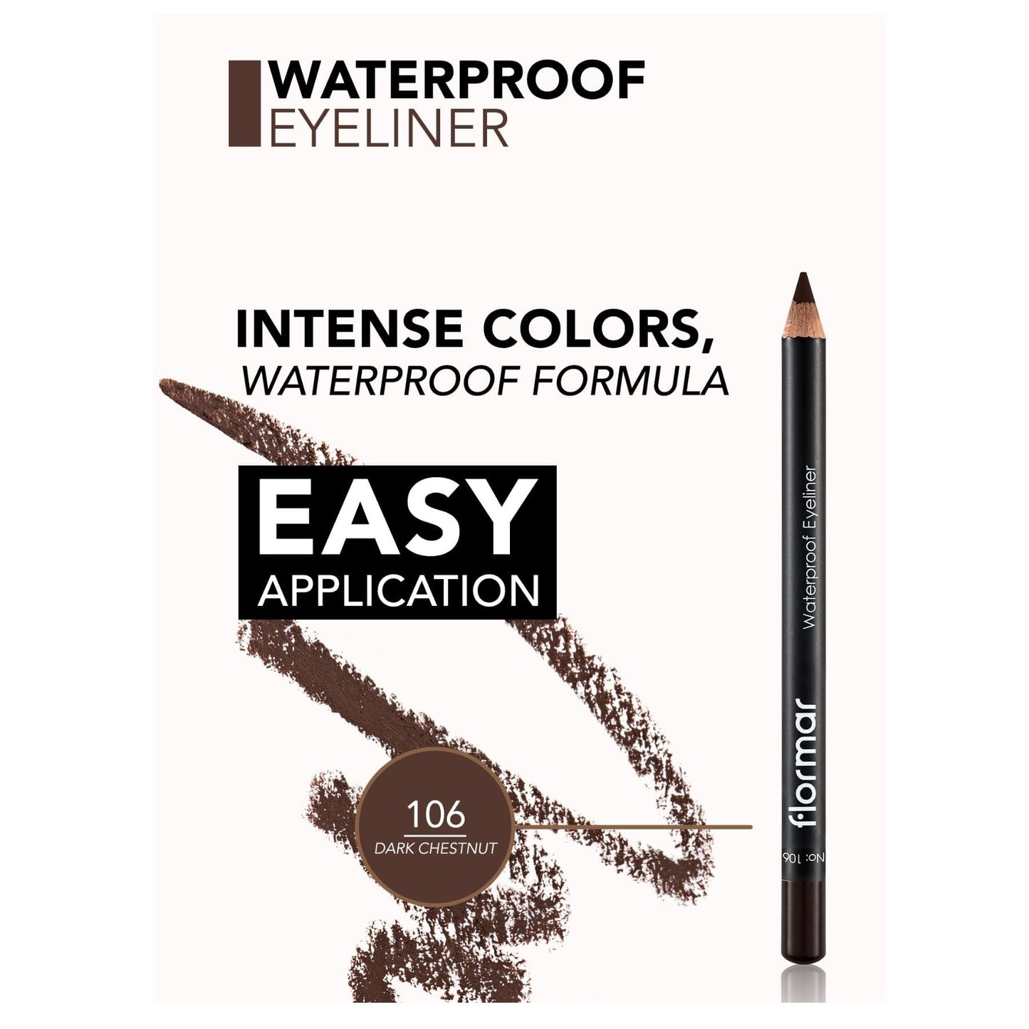Flormar Waterproof Eyeliner Pencil