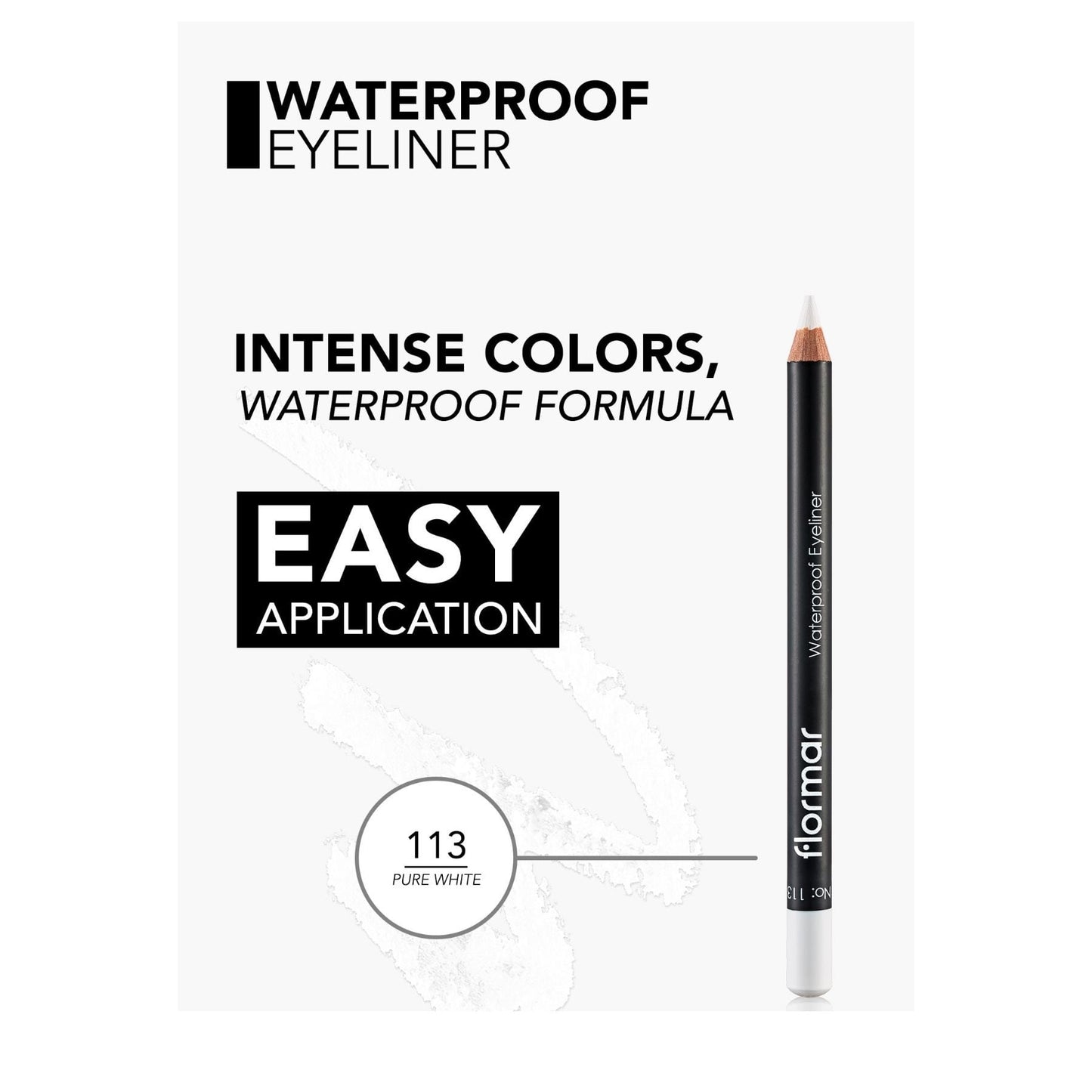 Flormar Waterproof Eyeliner Pencil