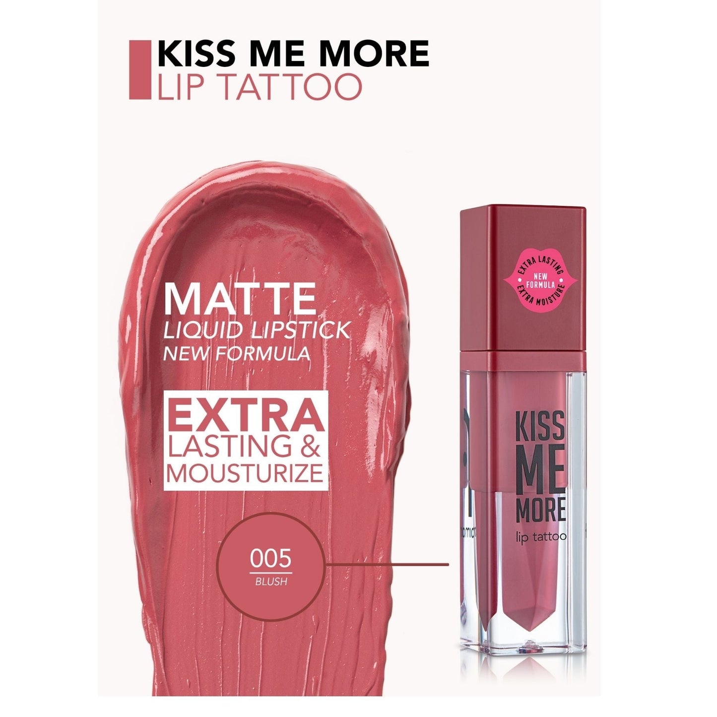 Flormar Kiss Me Lip Tattoo Peach