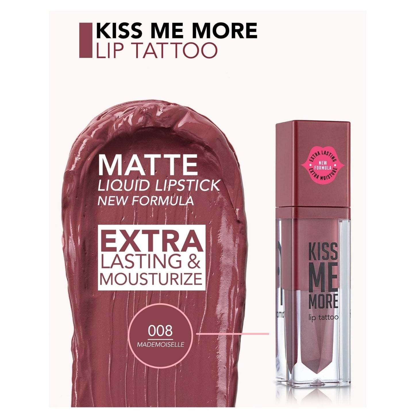 Flormar Kiss Me Lip Tattoo Peach