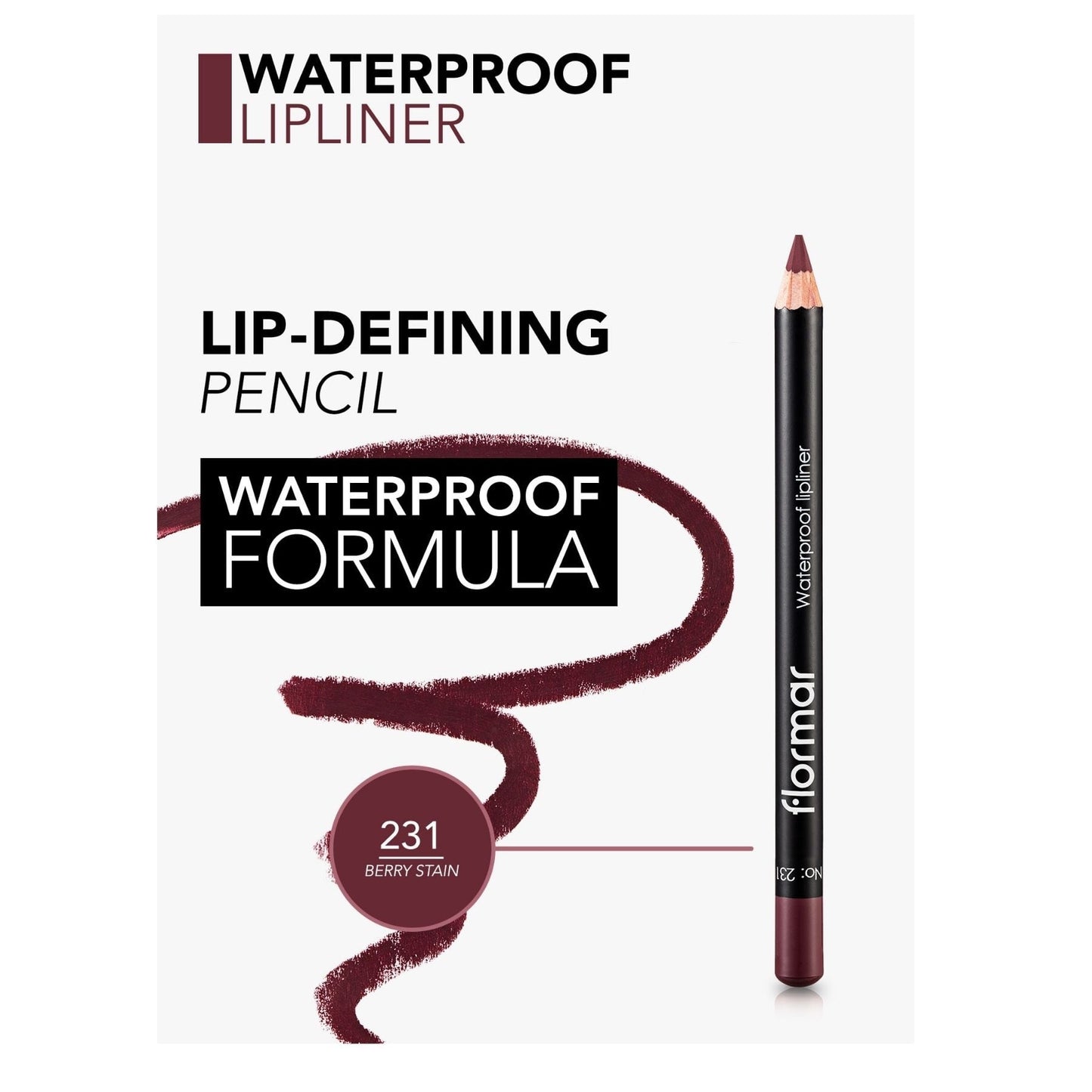 Flormar Waterproof Lipliner Pencil