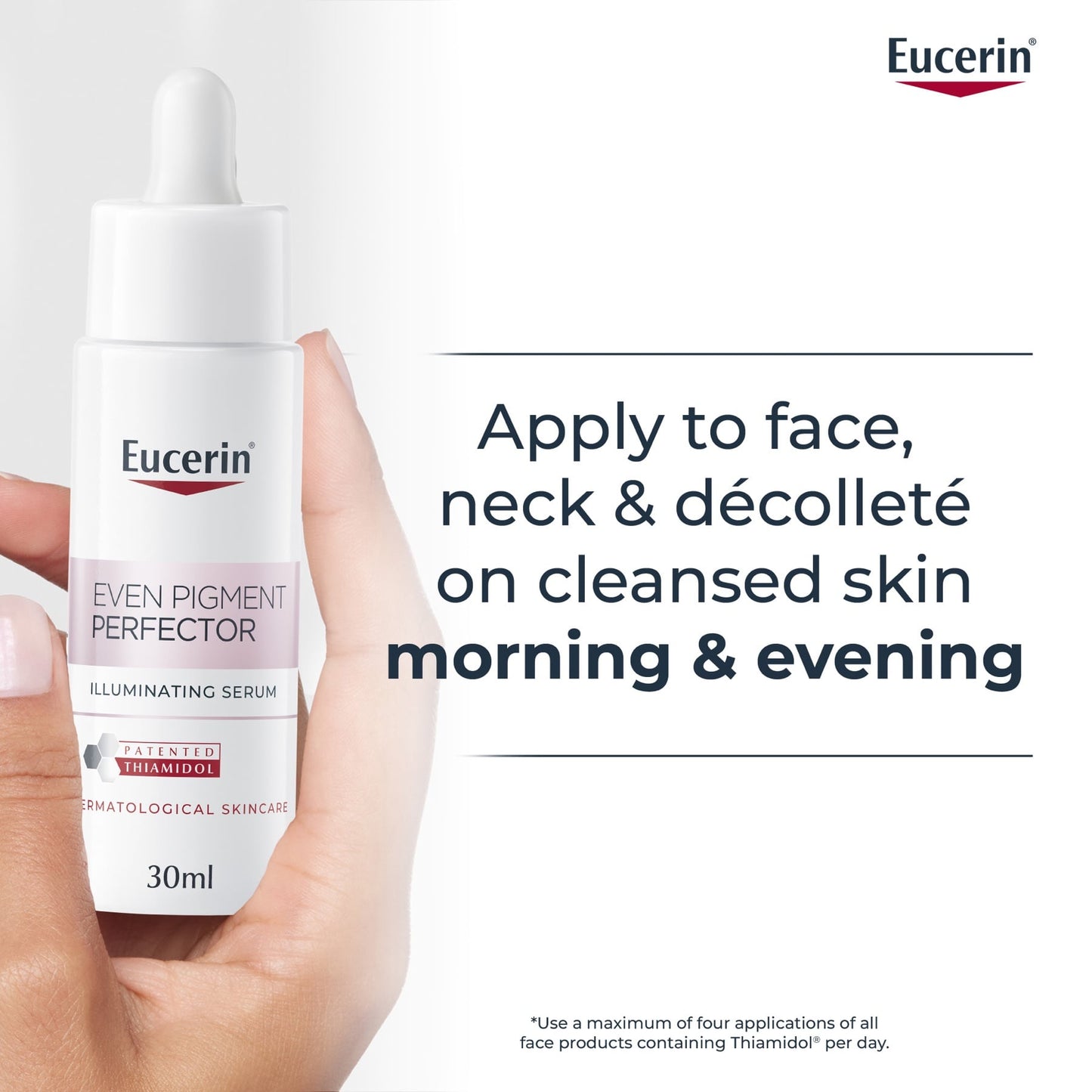 Eucerin Even Pigment Perfector Hand Cream Spf30 With Thiamidol & Hyaluronic, 75ml