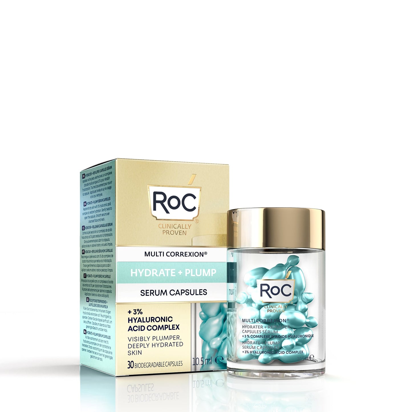 RoC Multi Correxion Hydrate + Plump Serum 30 Capsules
