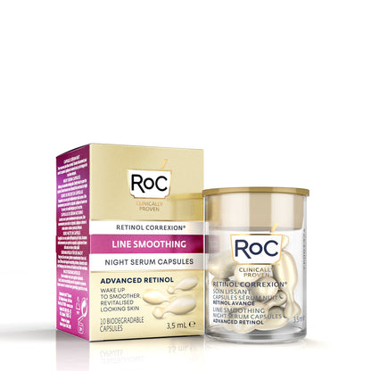 RoC Retinol Correxion Line Smoothing Night Serum 10 Capsules