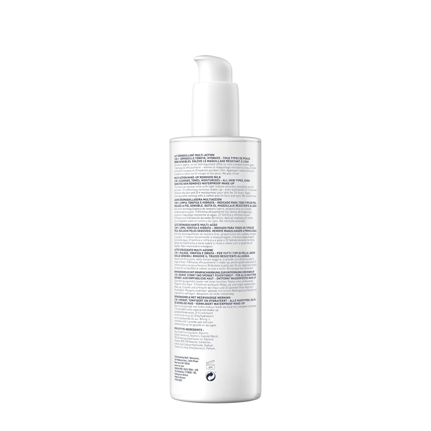 RoC Multi Action Make Up Remover Milk 400ml