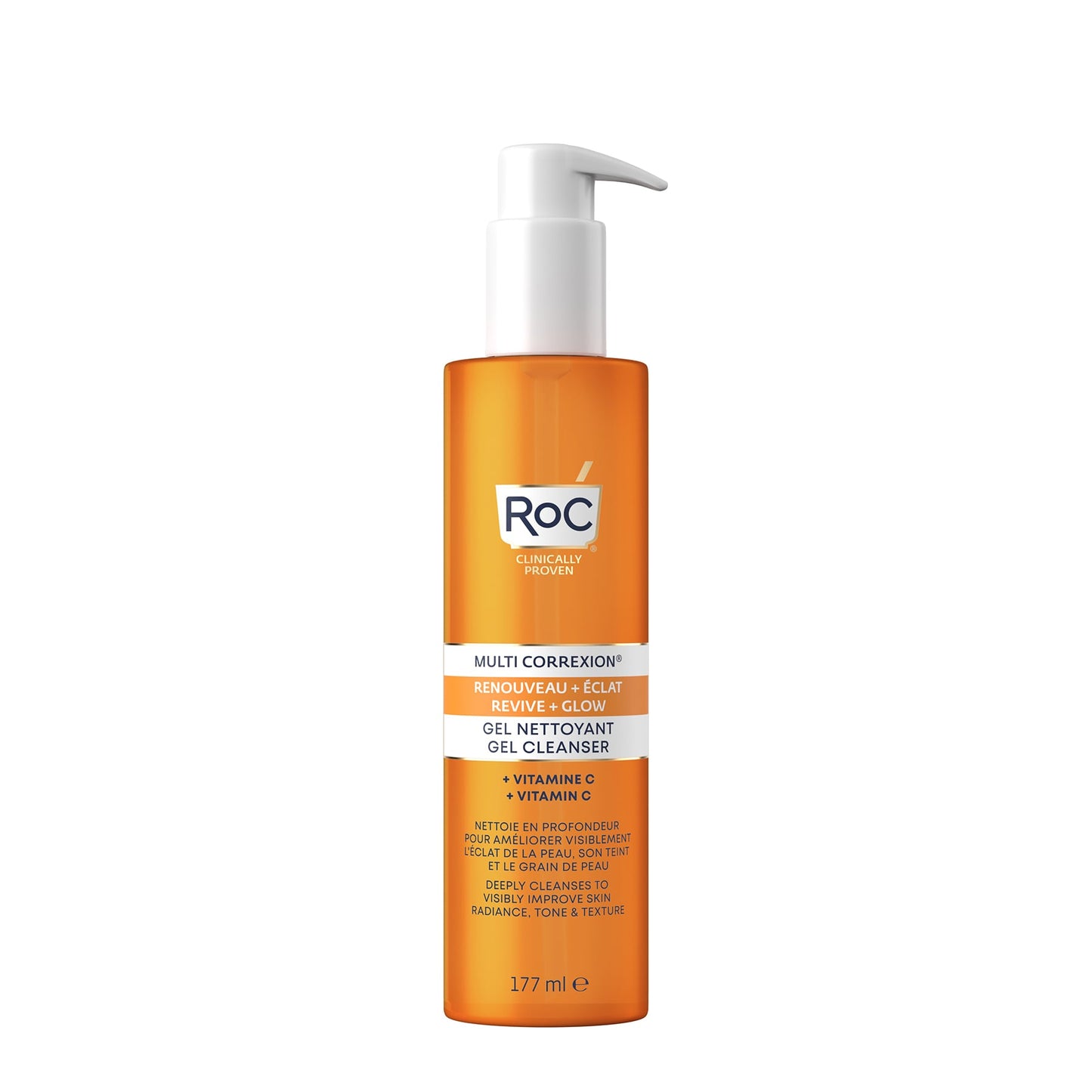 RoC Multi Correxion Revive & Glow Gel Cream Cleanser 177ml