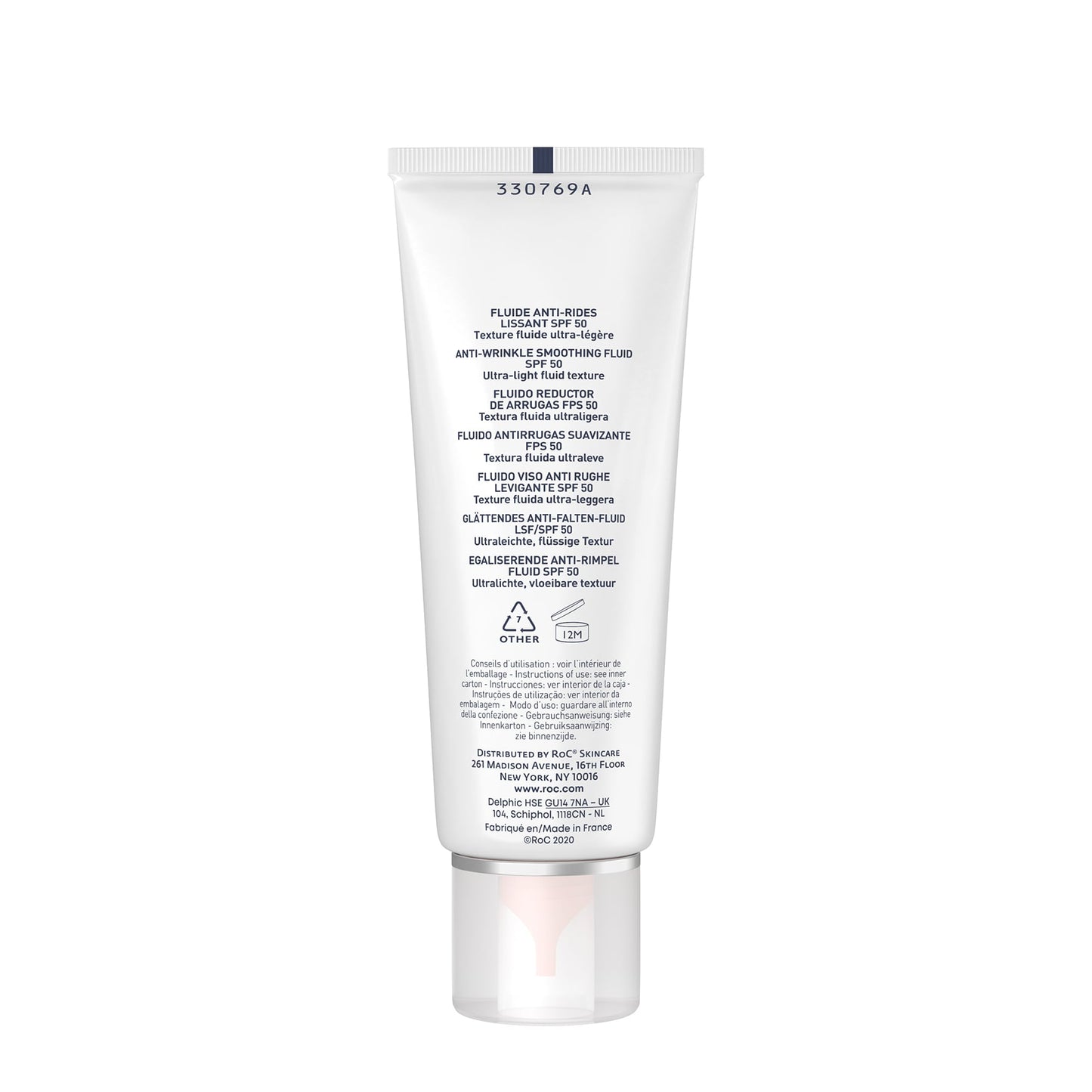RoC Soleil-Protect Anti-Wrinkle Smoothing Fluid SPF 50 50ml