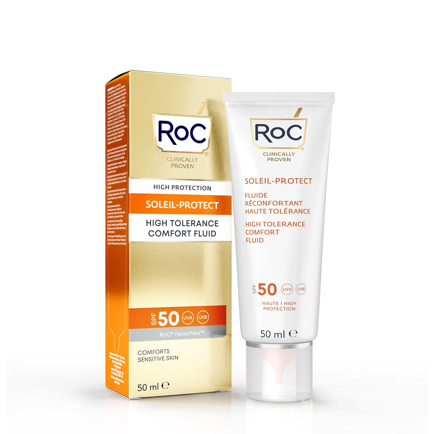 RoC Soleil-Protect High-Tolerance Comfort Fluid SPF 50 50ml