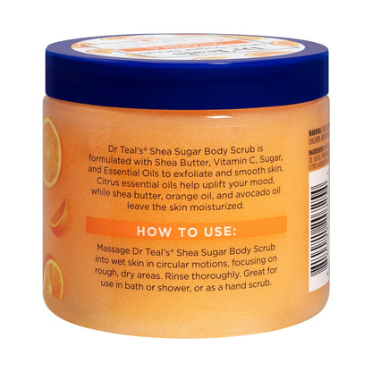 Dr Teal’s Shea Sugar Body Scrub Citrus