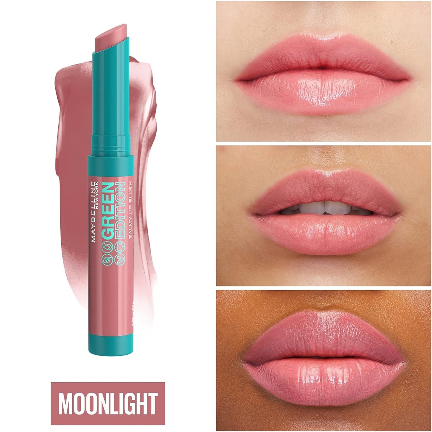 Green Edition Balmy Lip Blush Lipstick 1.7g Moonlight|1.7g