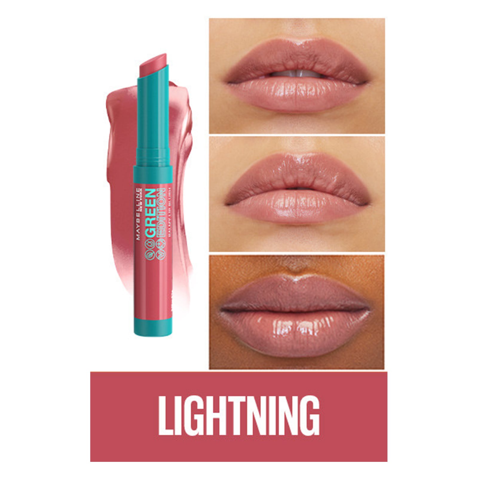 Green Edition Balmy Lip Blush Lipstick 1.7g Lightning|1.7g