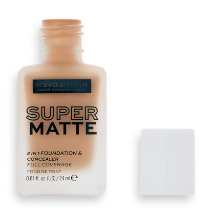 Relove by Revolution  Supermatte Foundation F10.5|24ml