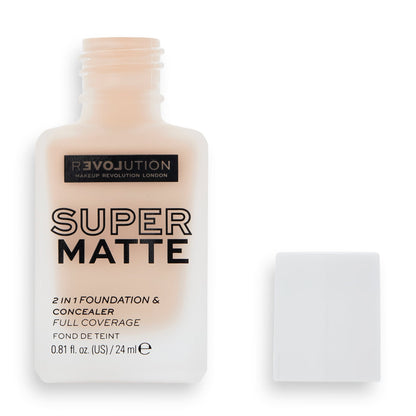 Relove by Revolution  Supermatte Foundation F3|24ml