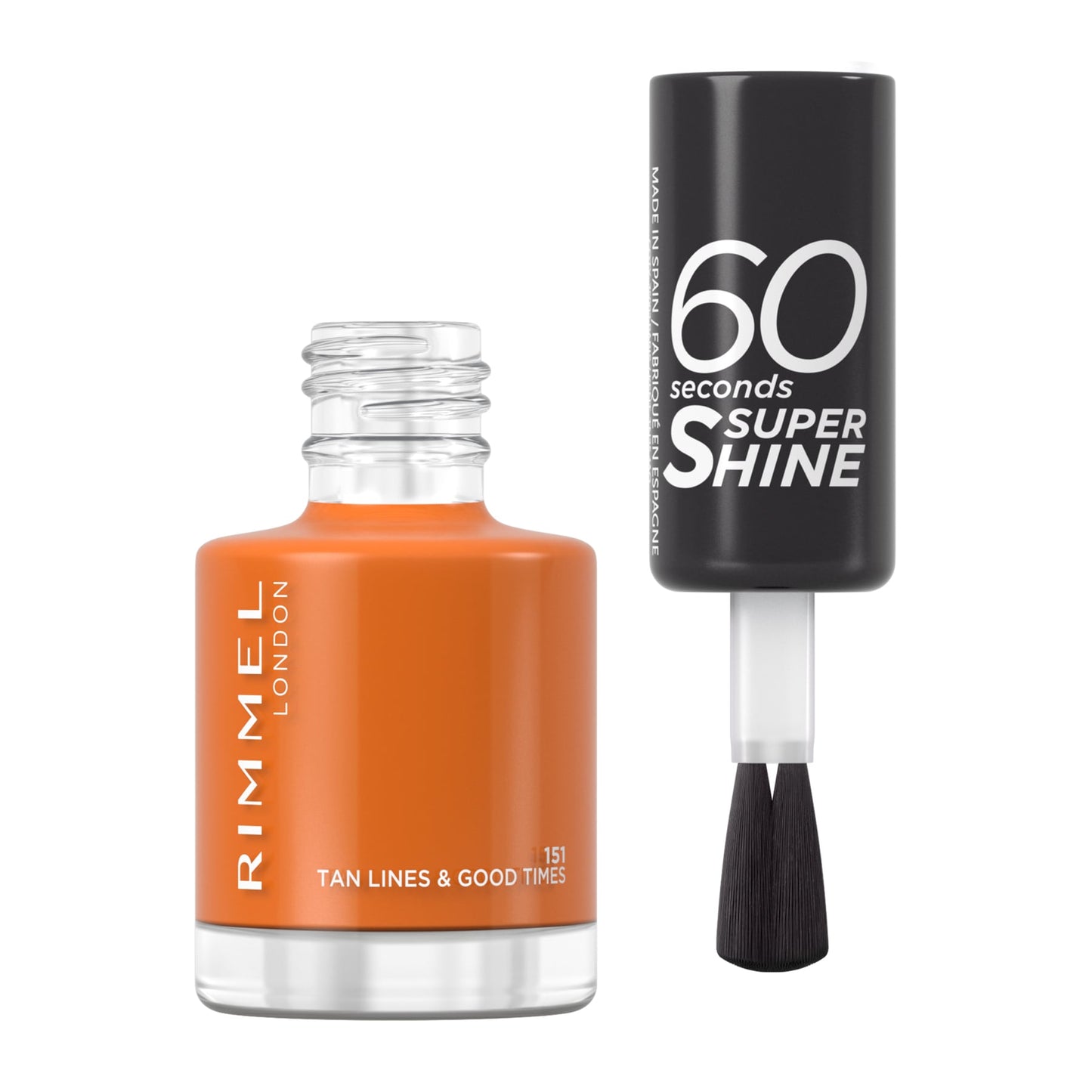 60 Seconds Super Shine Nail Polish 8ml 151 Tan Lines & Good Times|8ml