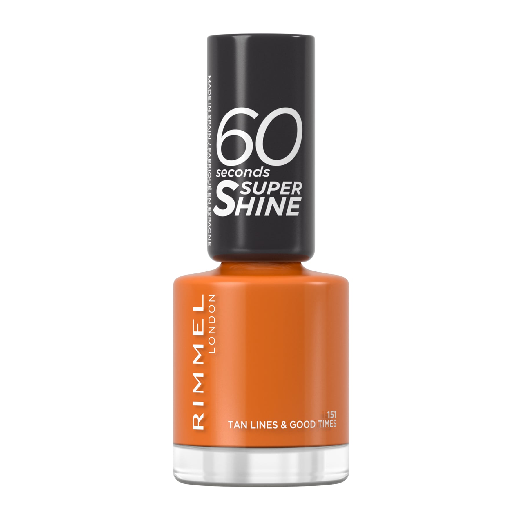 60 Seconds Super Shine Nail Polish 8ml 151 Tan Lines & Good Times|8ml