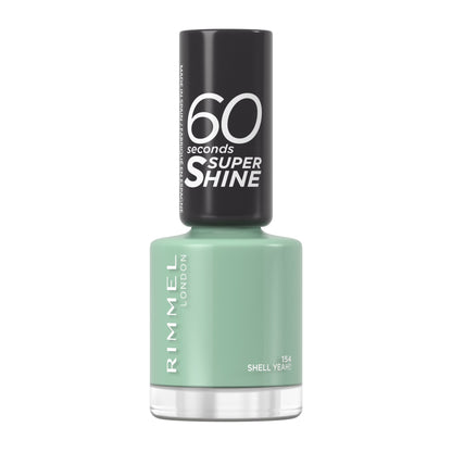 60 Seconds Super Shine Nail Polish 8ml 154 Shell Yeah!!|8ml