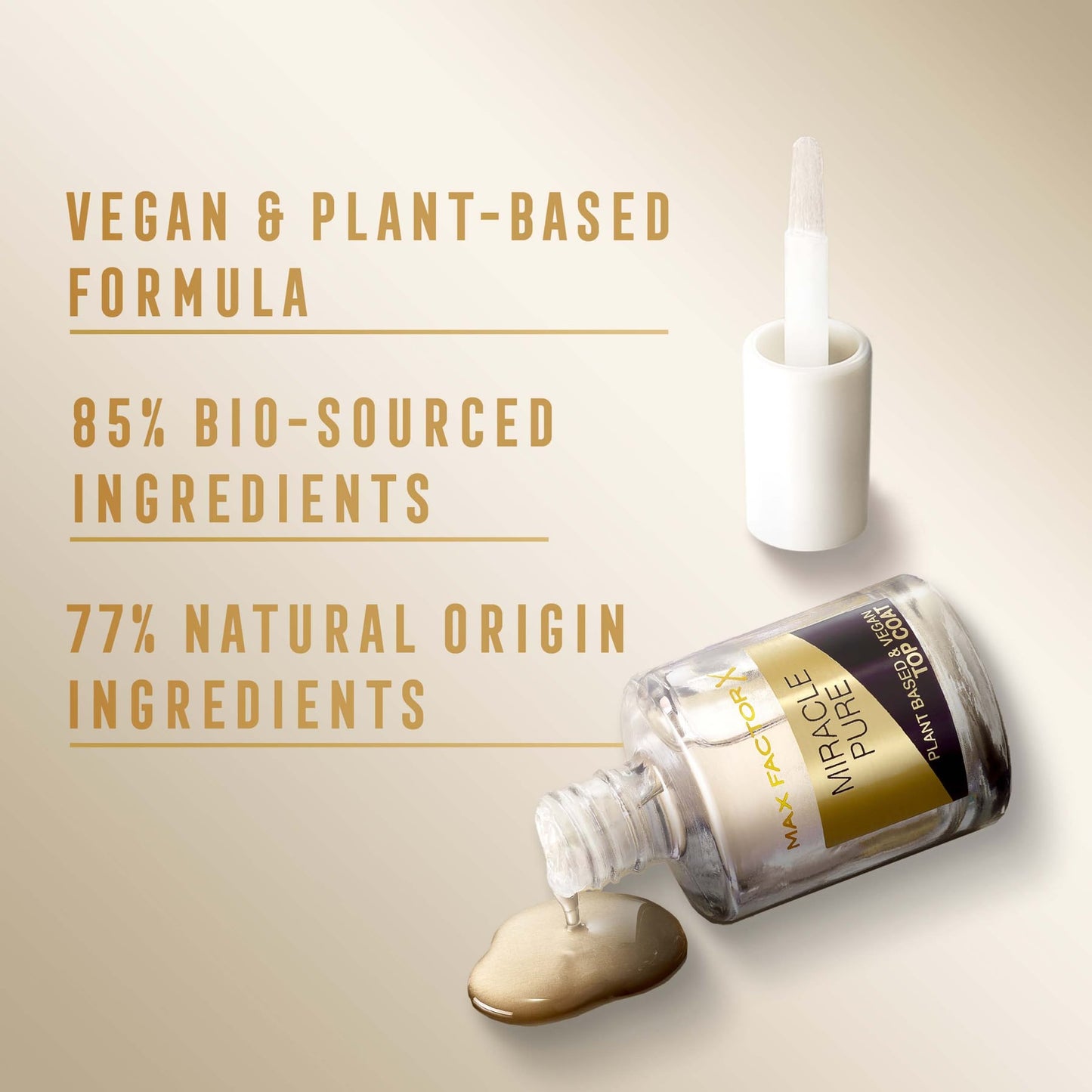 Max Factor Miracle Pure Nail Care Top Coat 12ml