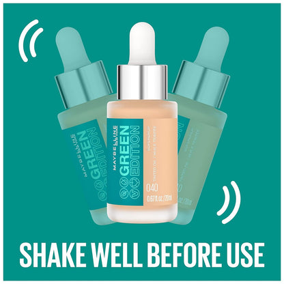 Maybelline Green Edition Superdrop Tinted Oil Foundation 20ml 30|20ml