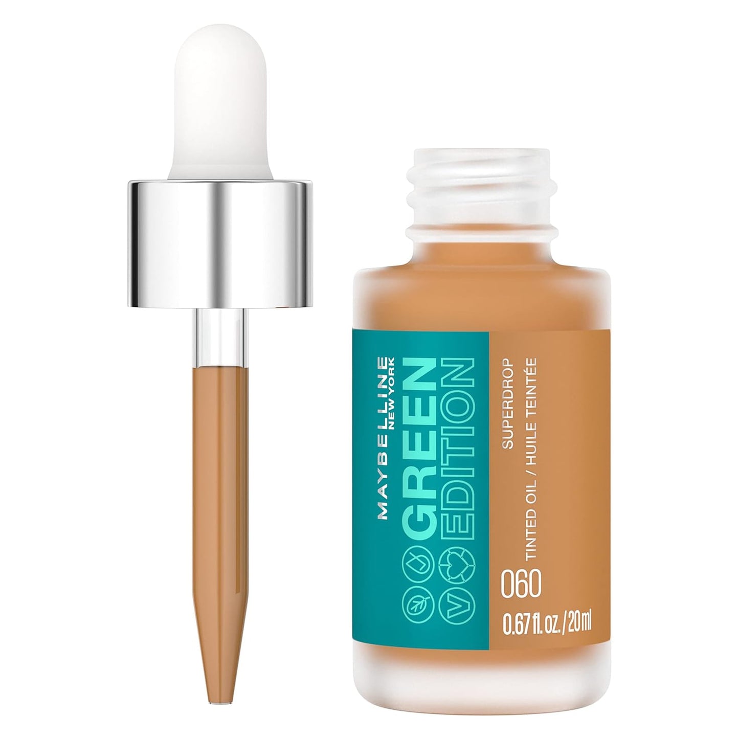 Maybelline Green Edition Superdrop Tinted Oil Foundation 20ml 60|20ml