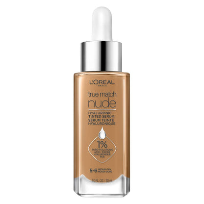 L'Oreal Paris True Match Nude Plumping Tinted Serum Foundation Medium Tan