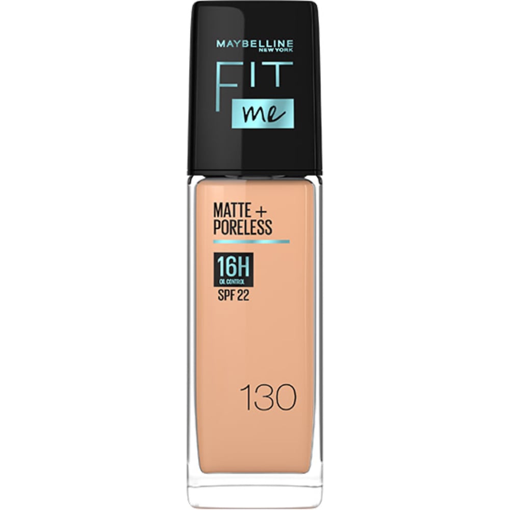 Maybelline Fit Me Matte+Poreless Liquid Foundation with SPF22 30ml 130|30ml